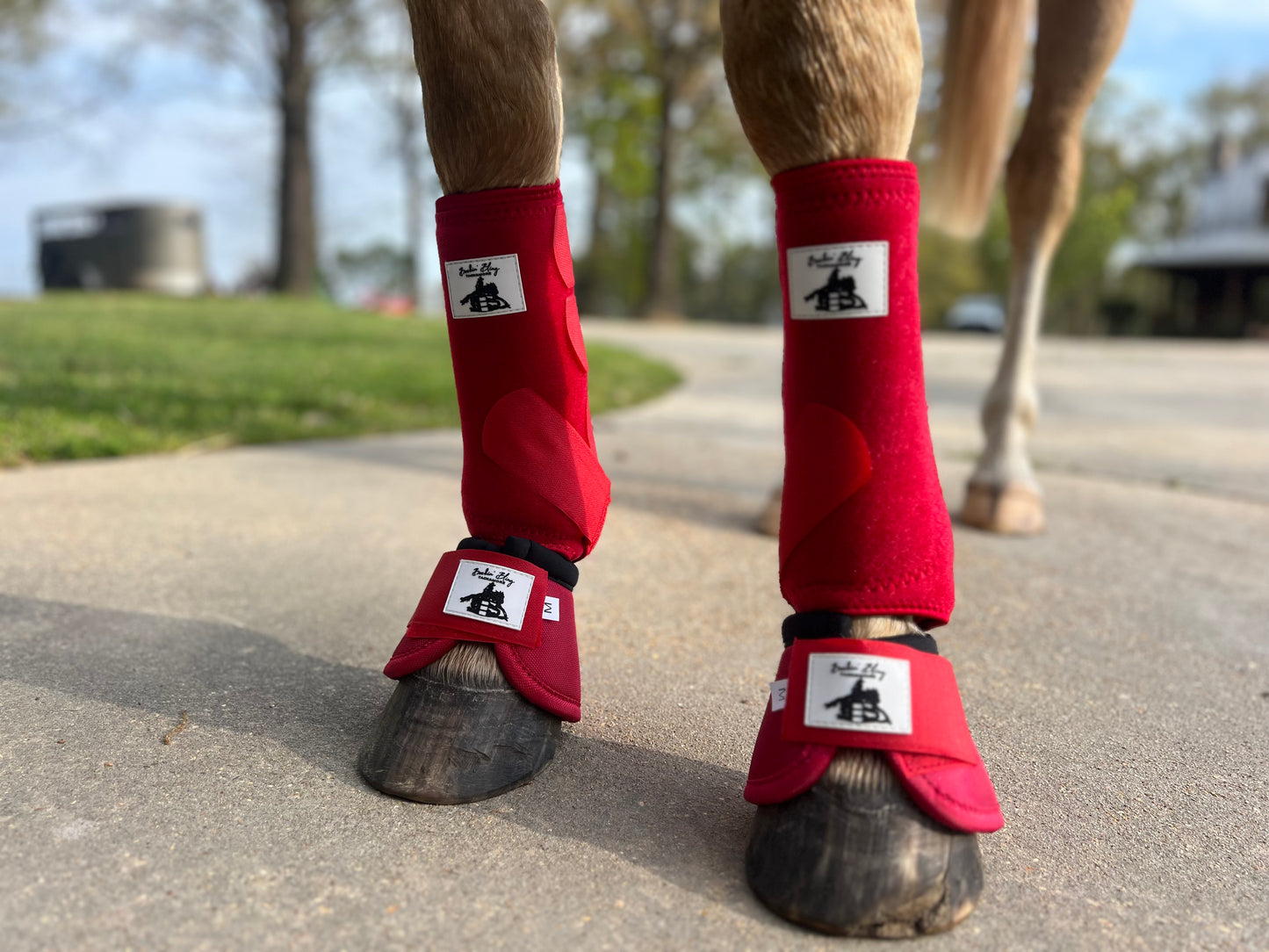 Royal Red Bell Boots