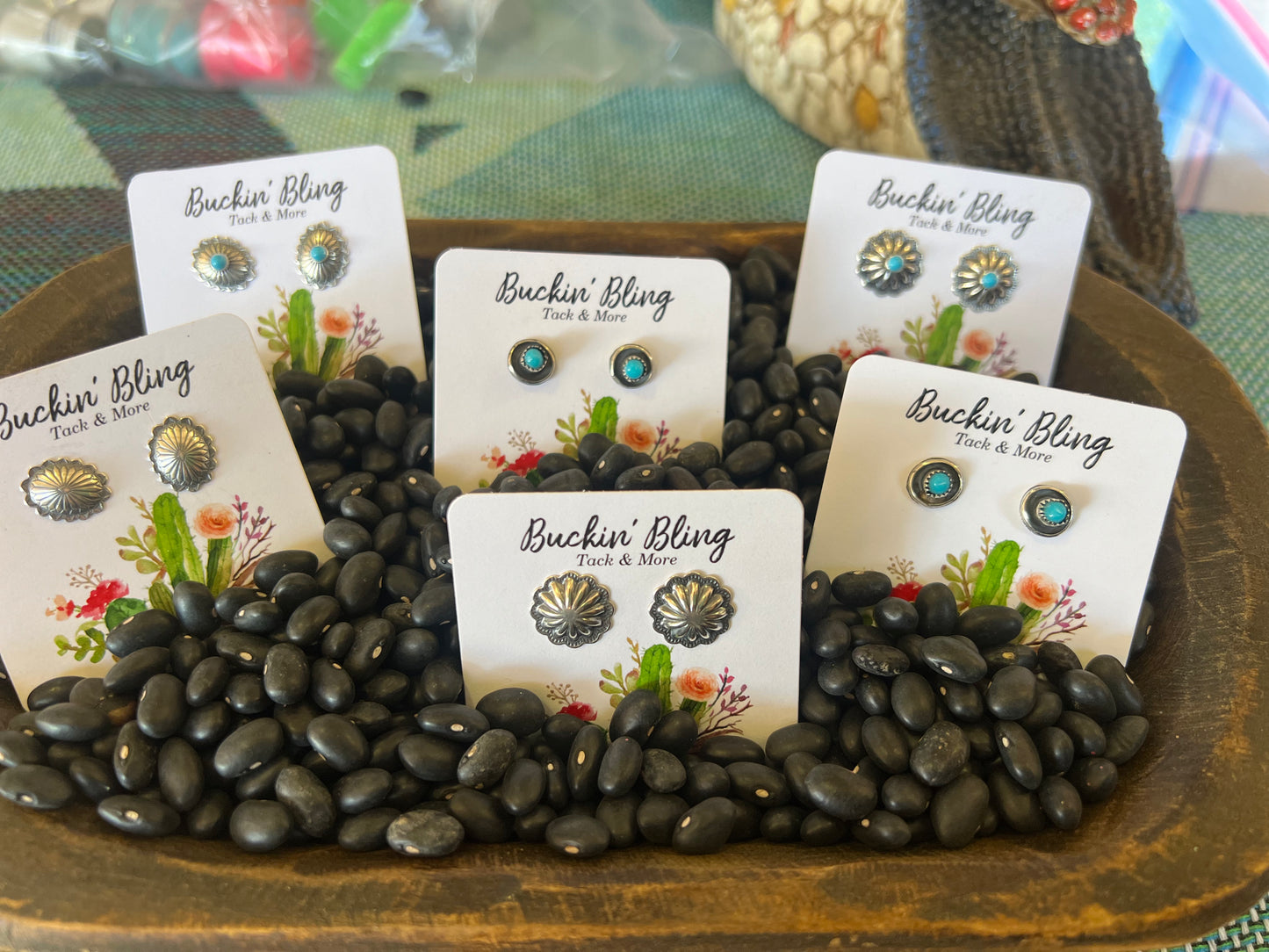 Silver Stud Earrings