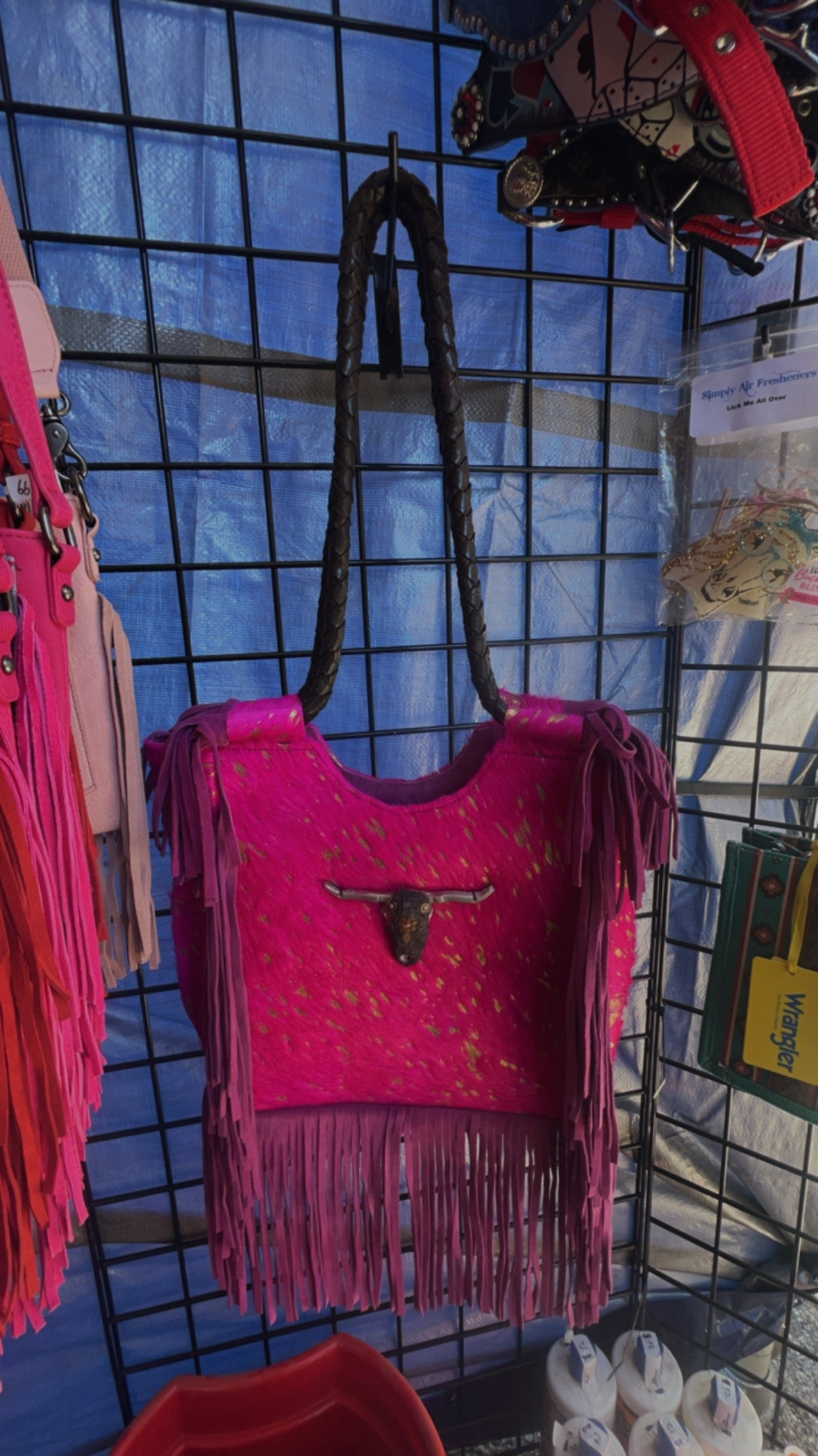 Unique Cowhide Purse
