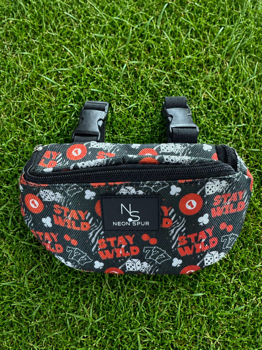Stay Wild Saddle Pouch Bag
