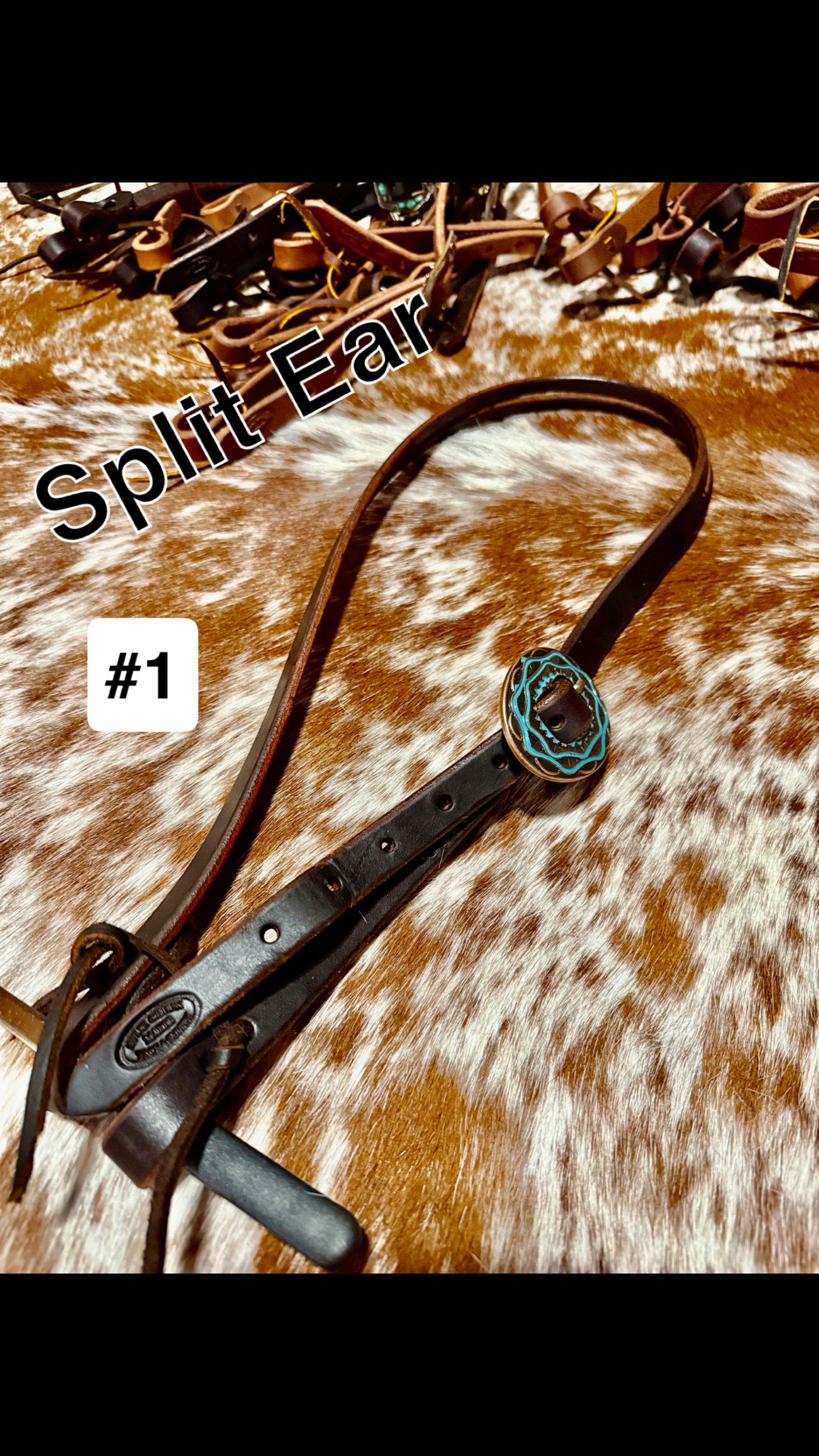 Split ear Headstall
