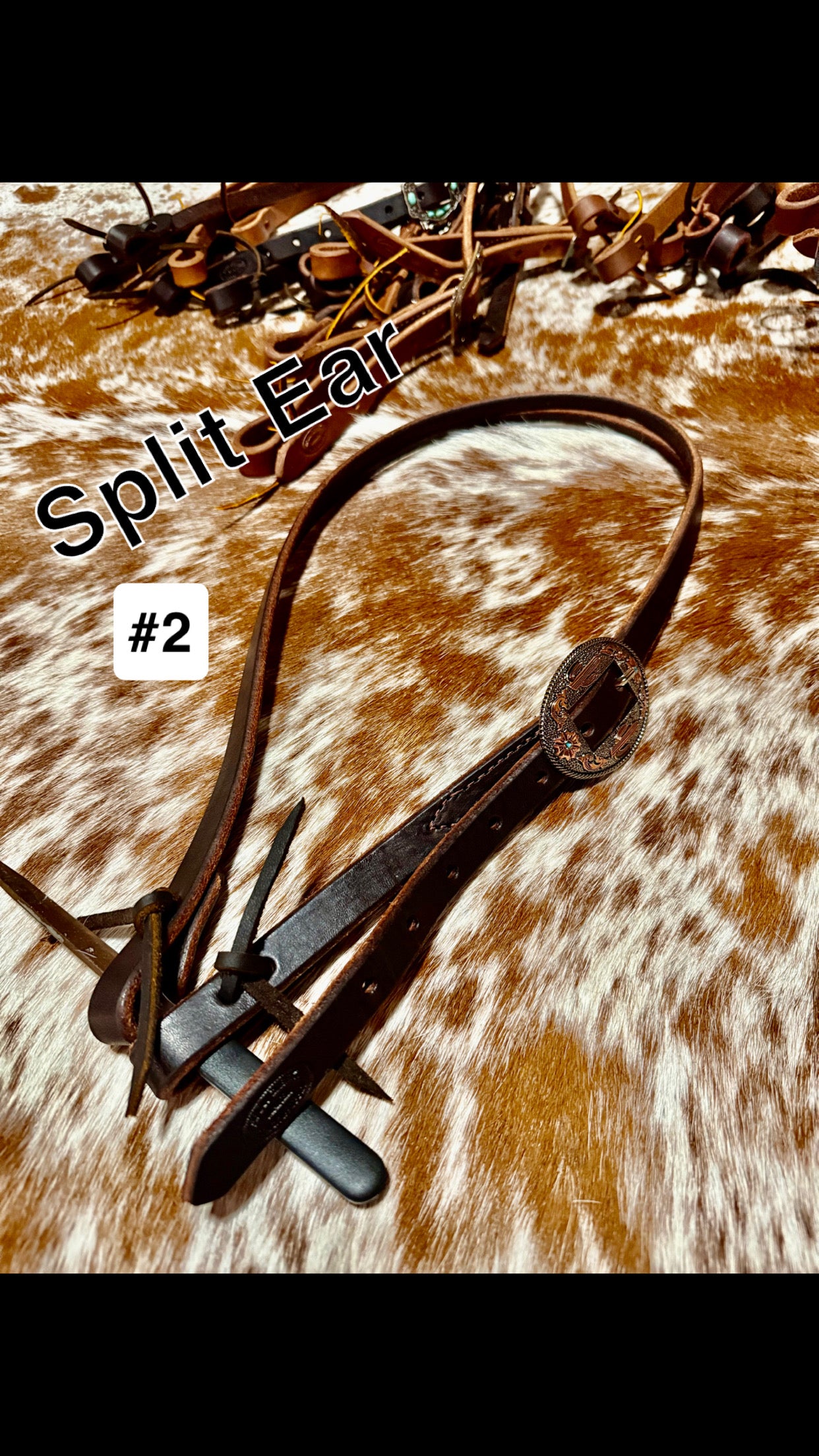 Split ear Headstall