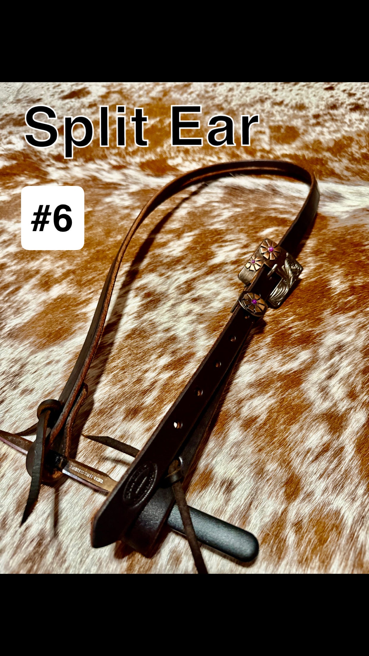 Split ear Headstall