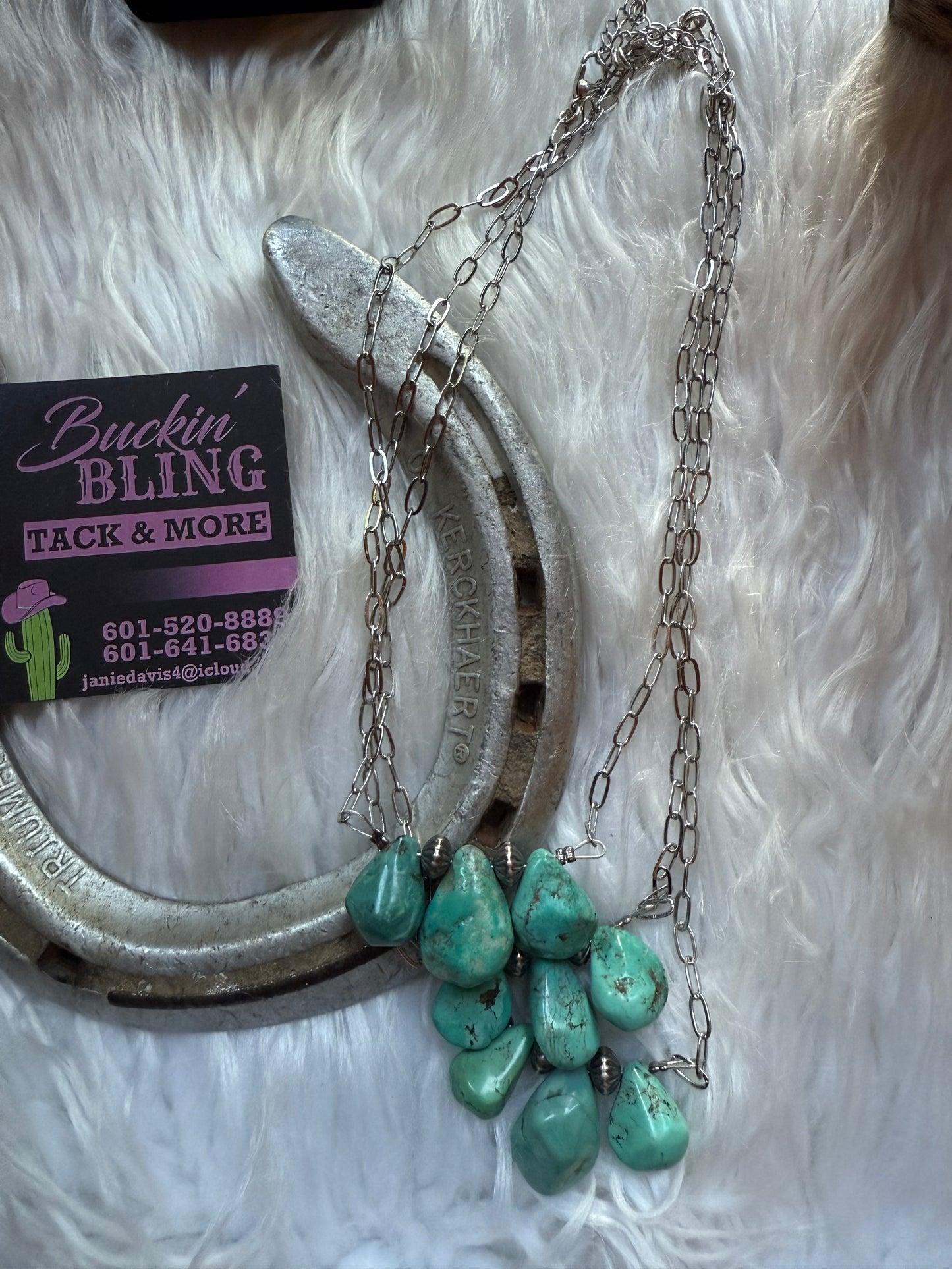 Genuine Turquoise Necklace