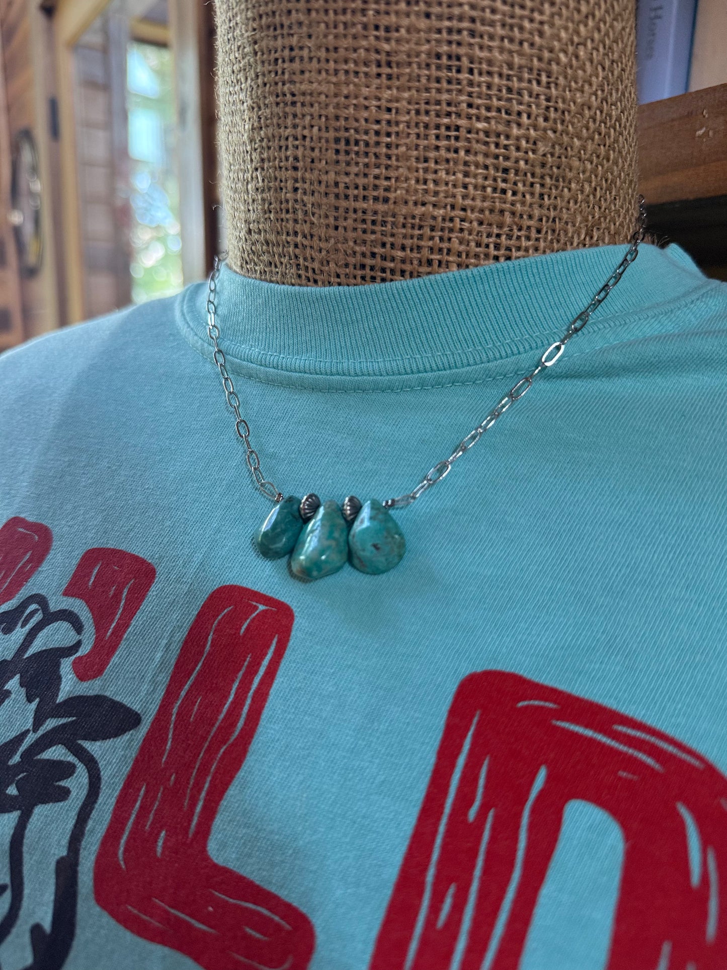Genuine Turquoise Necklace