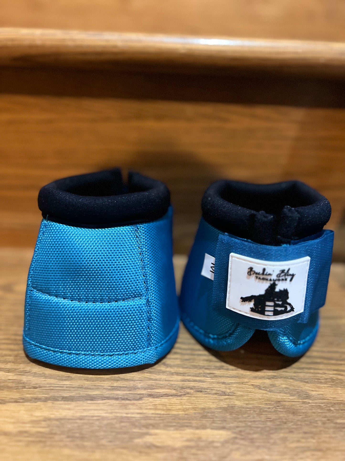 Electric Blue Bell Boots