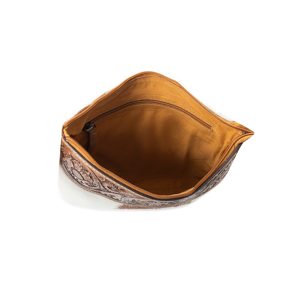 Western Meadows Crossbody Bag In Brown