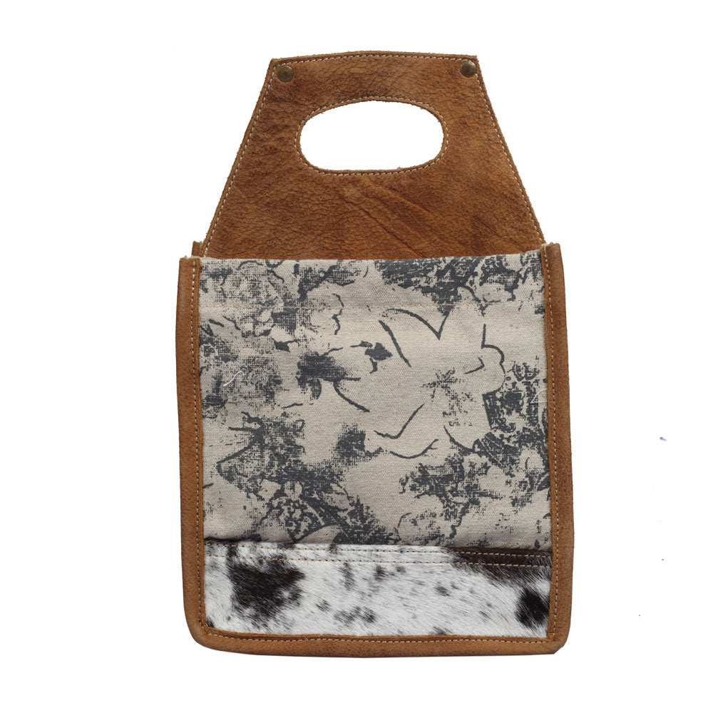Leaf Print 6-Pack Beer Caddy