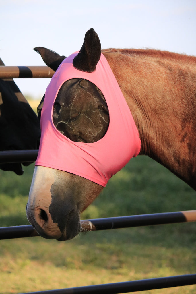 Pink Fly Mask