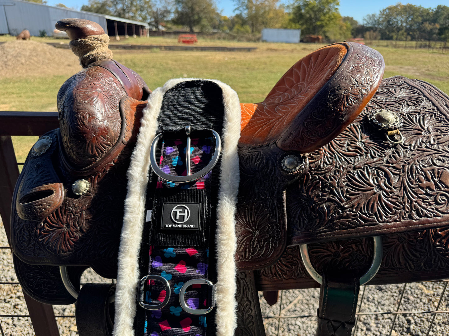 Fleece Western Cinch