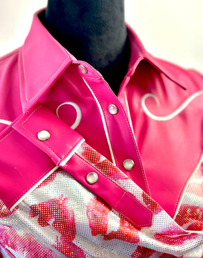 Smooch & Spur Western Pearl Snap Rodeo Shirt