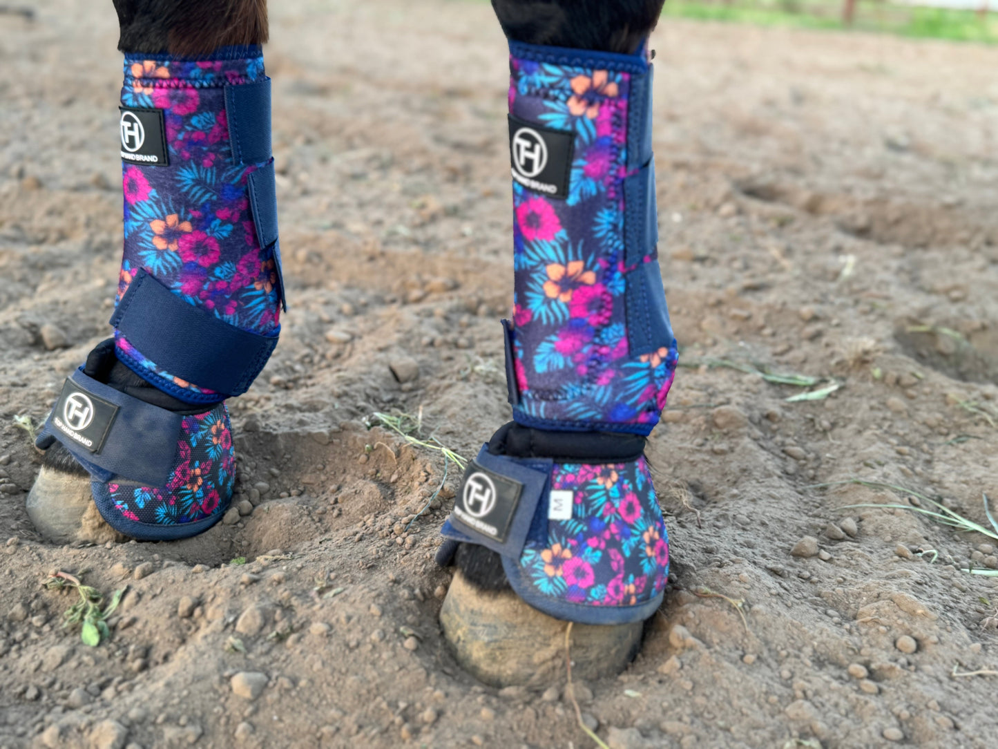 Rodeo Riviera Tropical Print Bell Boot