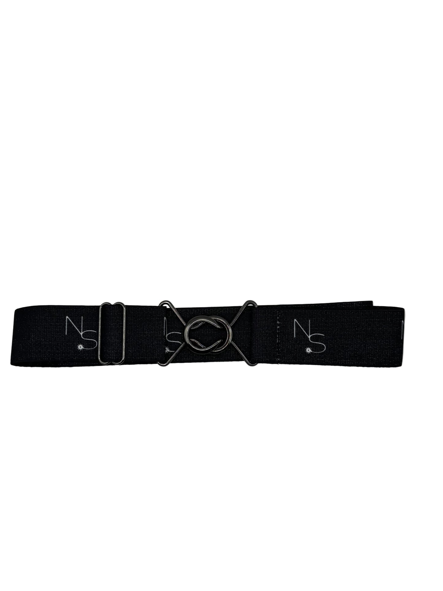 Starry Night Gunmetal Neon Spur Logo Equestrian Belt