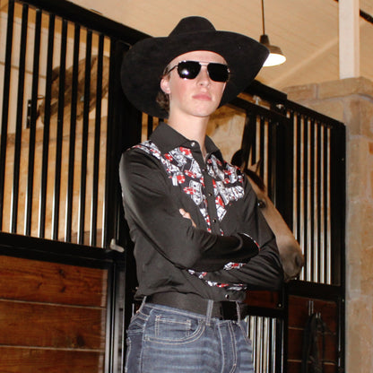 Mens Risky Business Pearl Snap Shirt