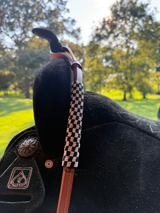 Custom Black/White Checkered Over & Under