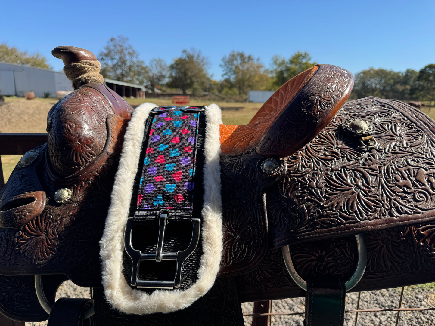 Fleece Western Cinch