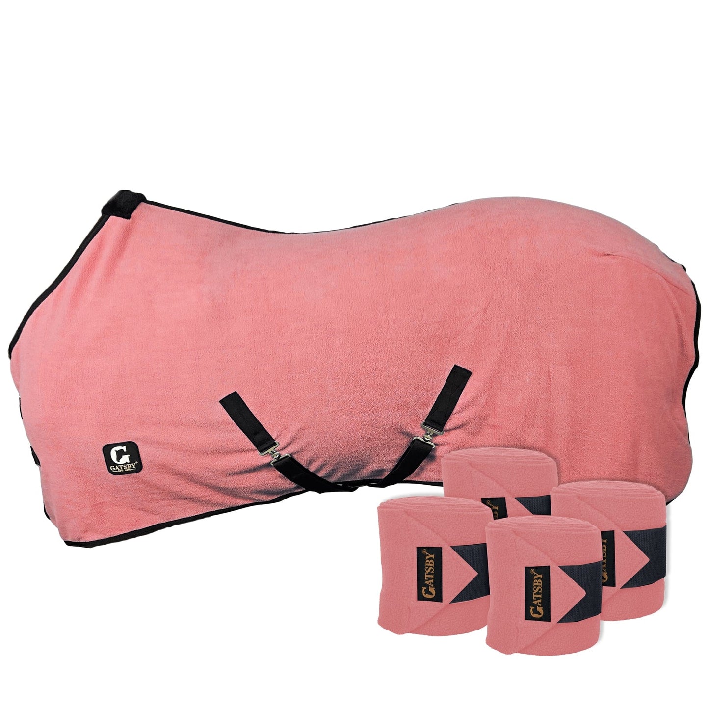 Gatsby Fleece Dress Sheet & Matching Polo Wrap Set