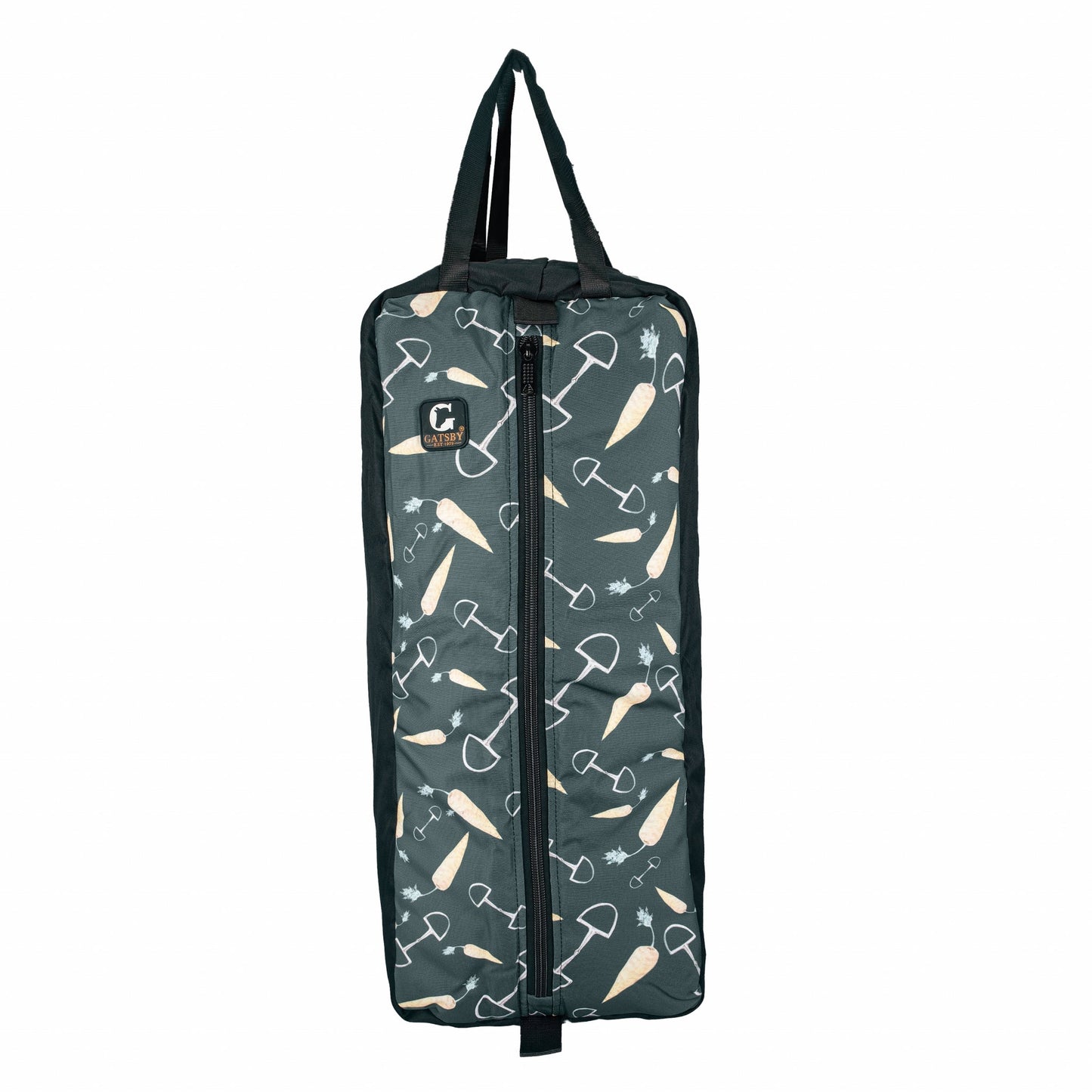 Gatsby Print Nylon Padded Bridle Halter Bag