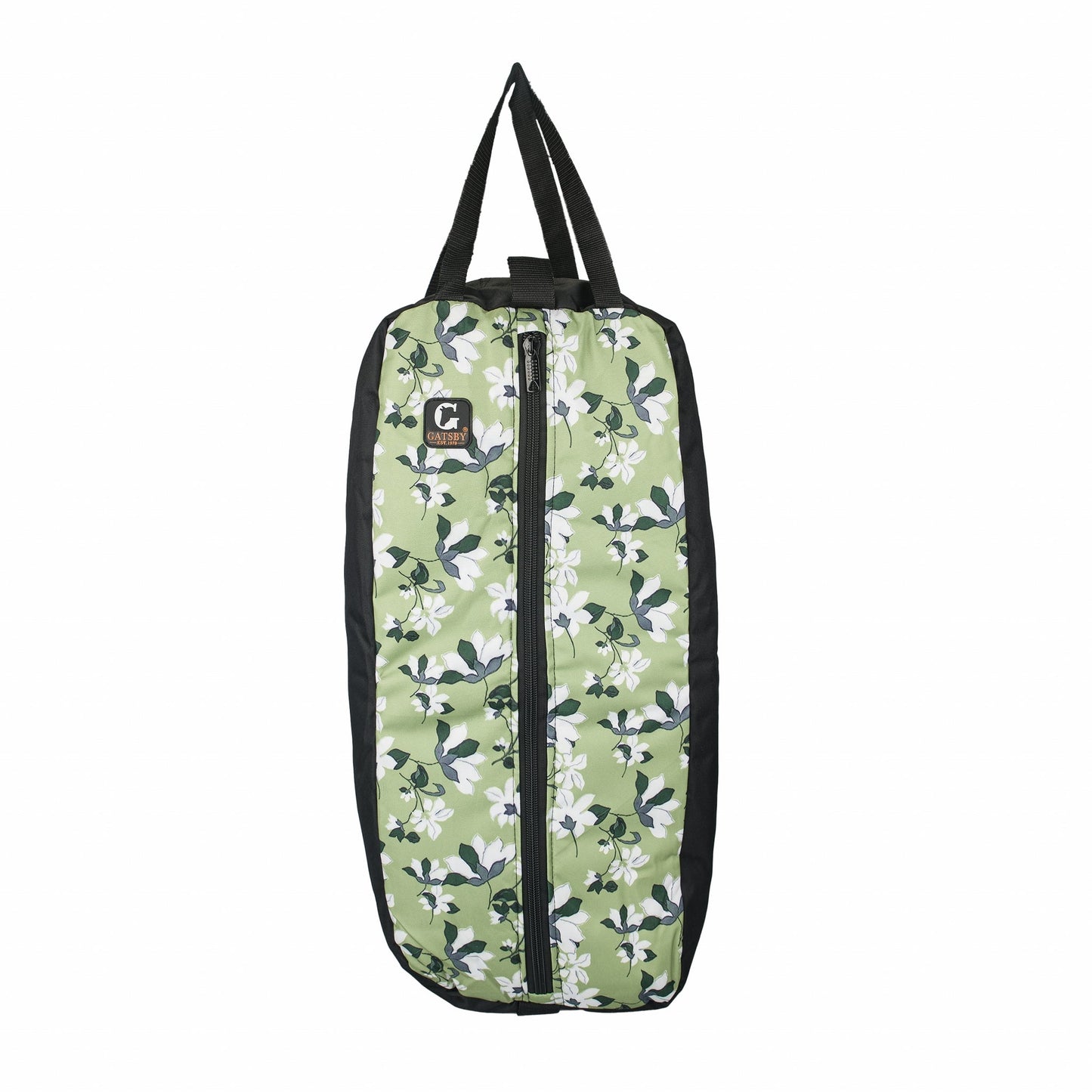 Gatsby Print Nylon Padded Bridle Halter Bag