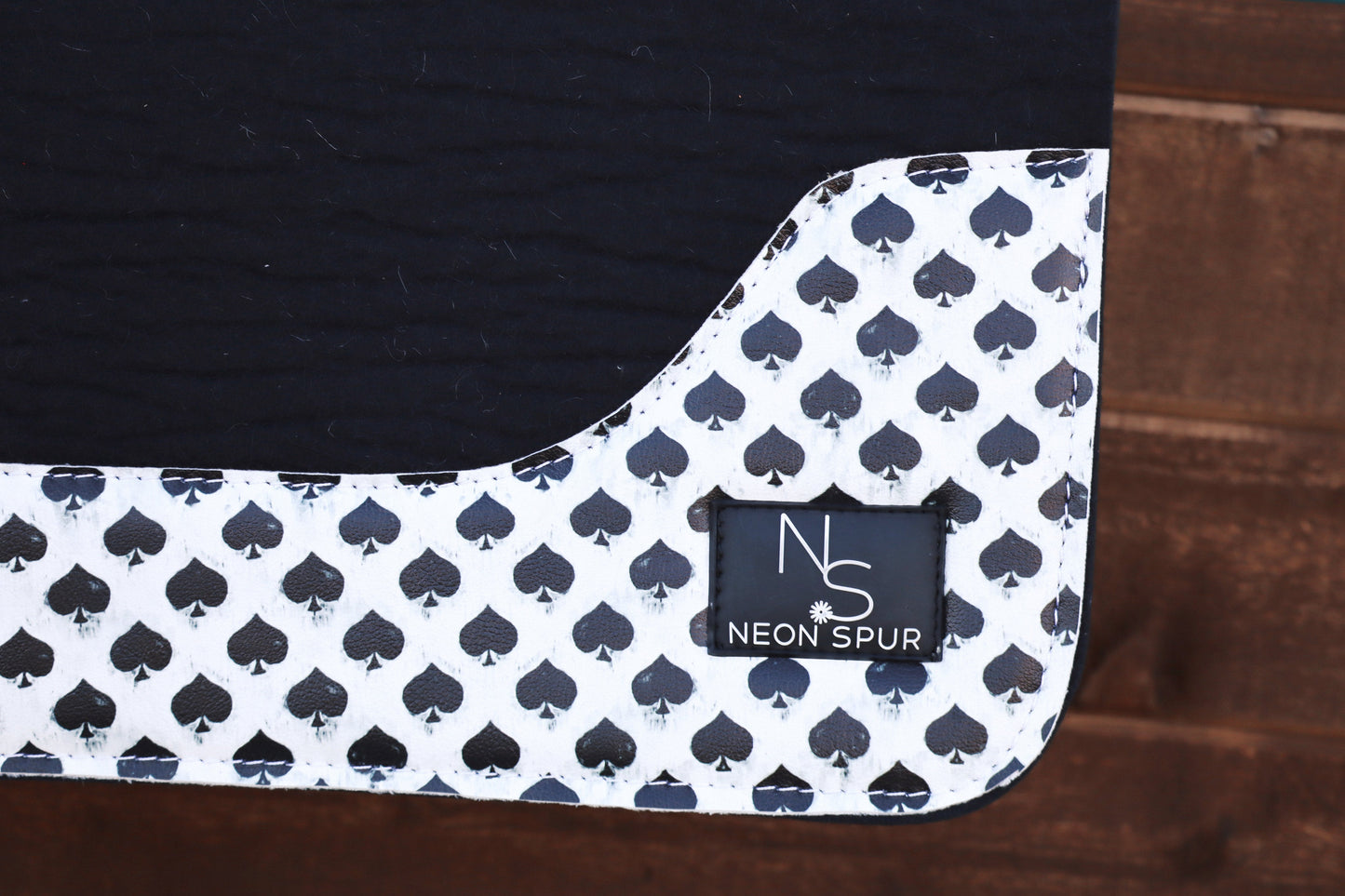 Smokin Spades Premium Wool Saddle Pad *Sample Sale*