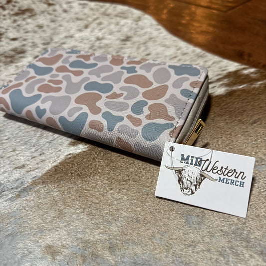Mid Western Merch Camo Wallet
