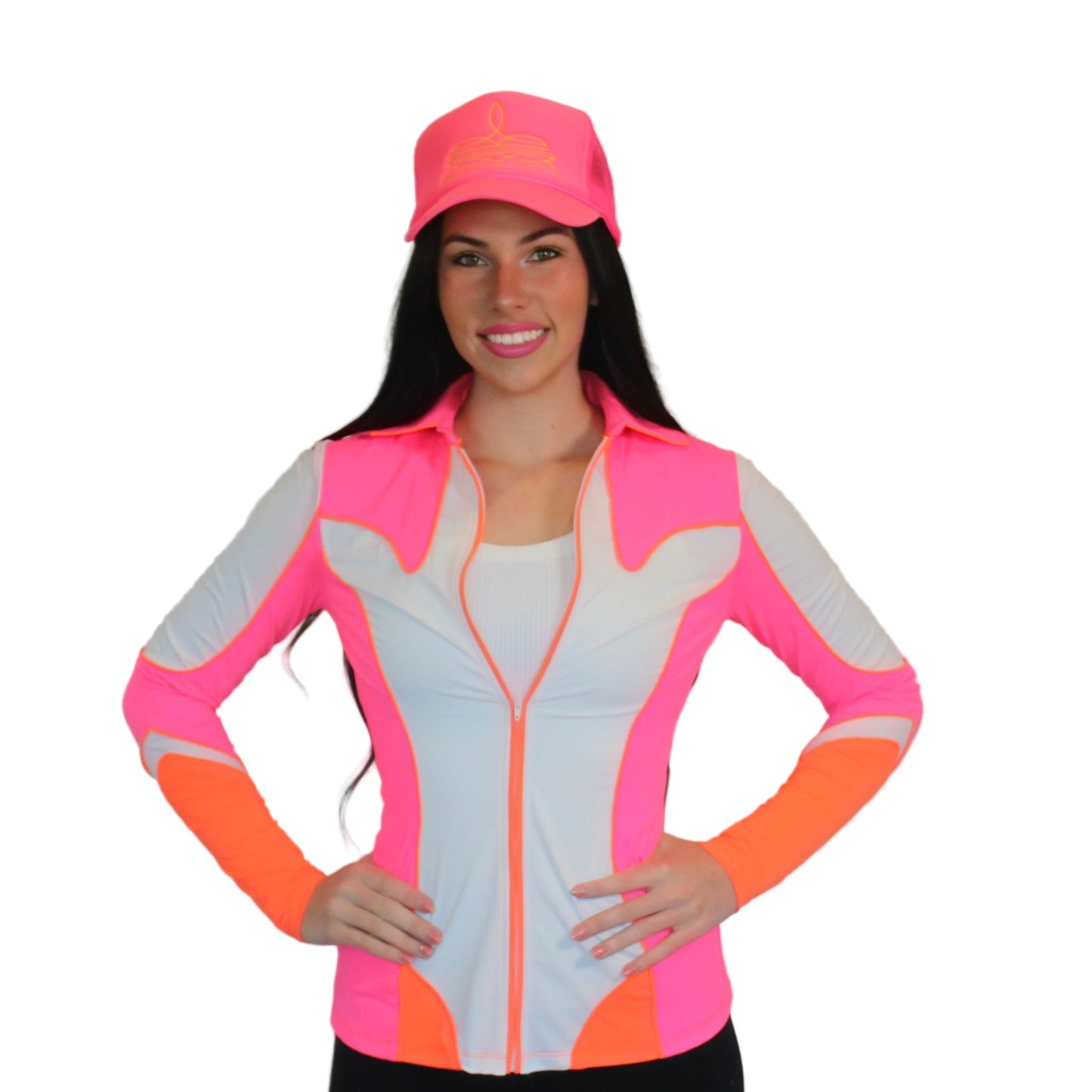 Howdy Lightning Zip Rodeo Shirt