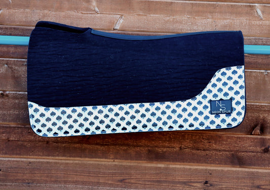 Smokin Spades Premium Wool Saddle Pad