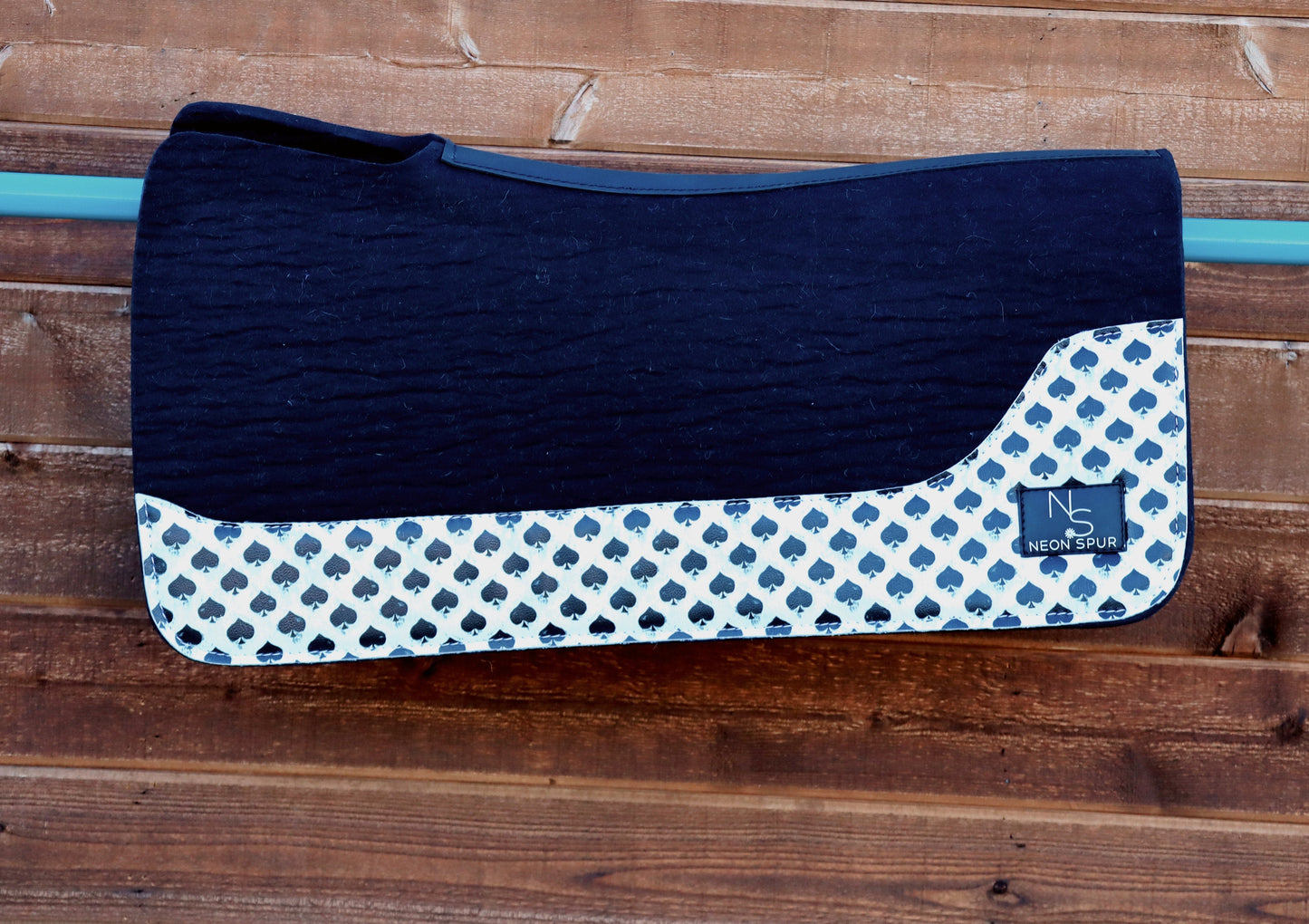 Smokin Spades Premium Wool Saddle Pad *Sample Sale*