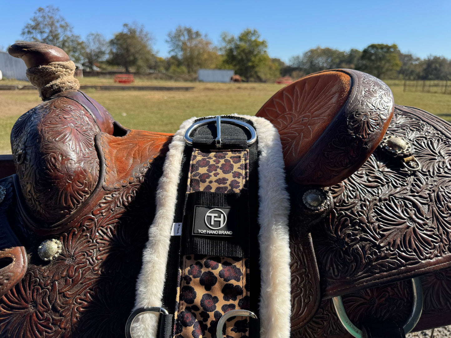 Fleece Western Cinch