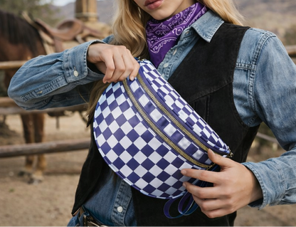 Secratariat Crossbody Crescent Bag