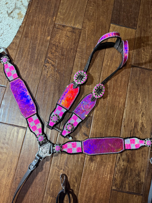** PRE ORDER** PINK DESIGNER TACK SET