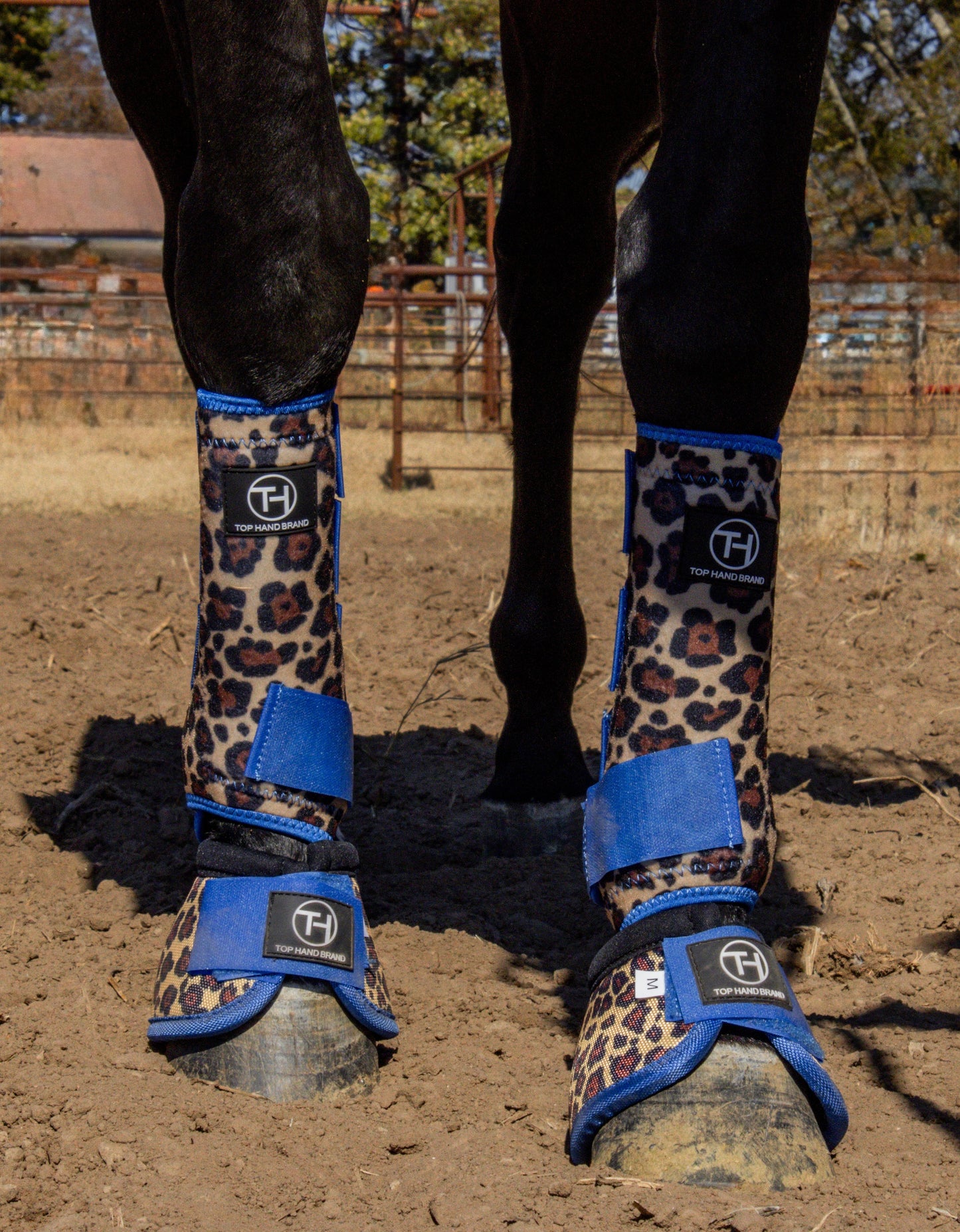 Cheetah Royal Blue Sport Boots