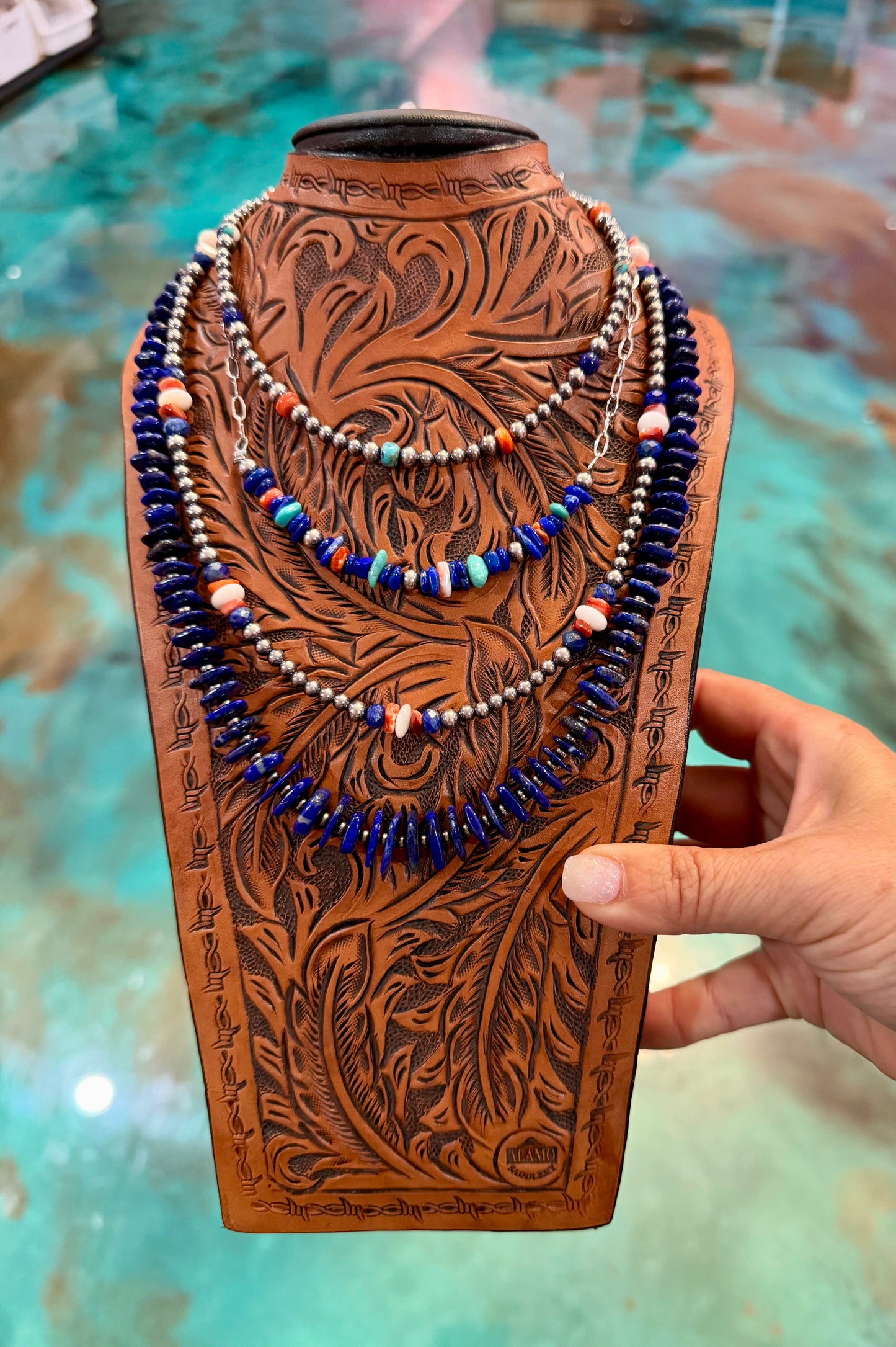 Jaci Stack – Lapis, and red Spiny - Pick Your Favorite
