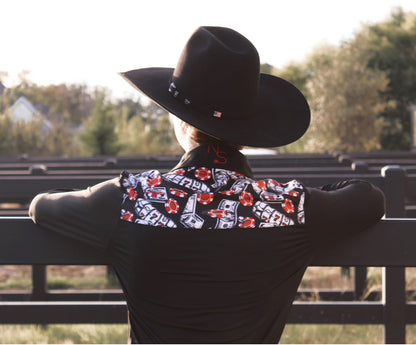 Mens Risky Business Pearl Snap Shirt