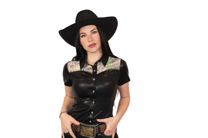 Entry Fees Jackpot Pearl Snap Shirt