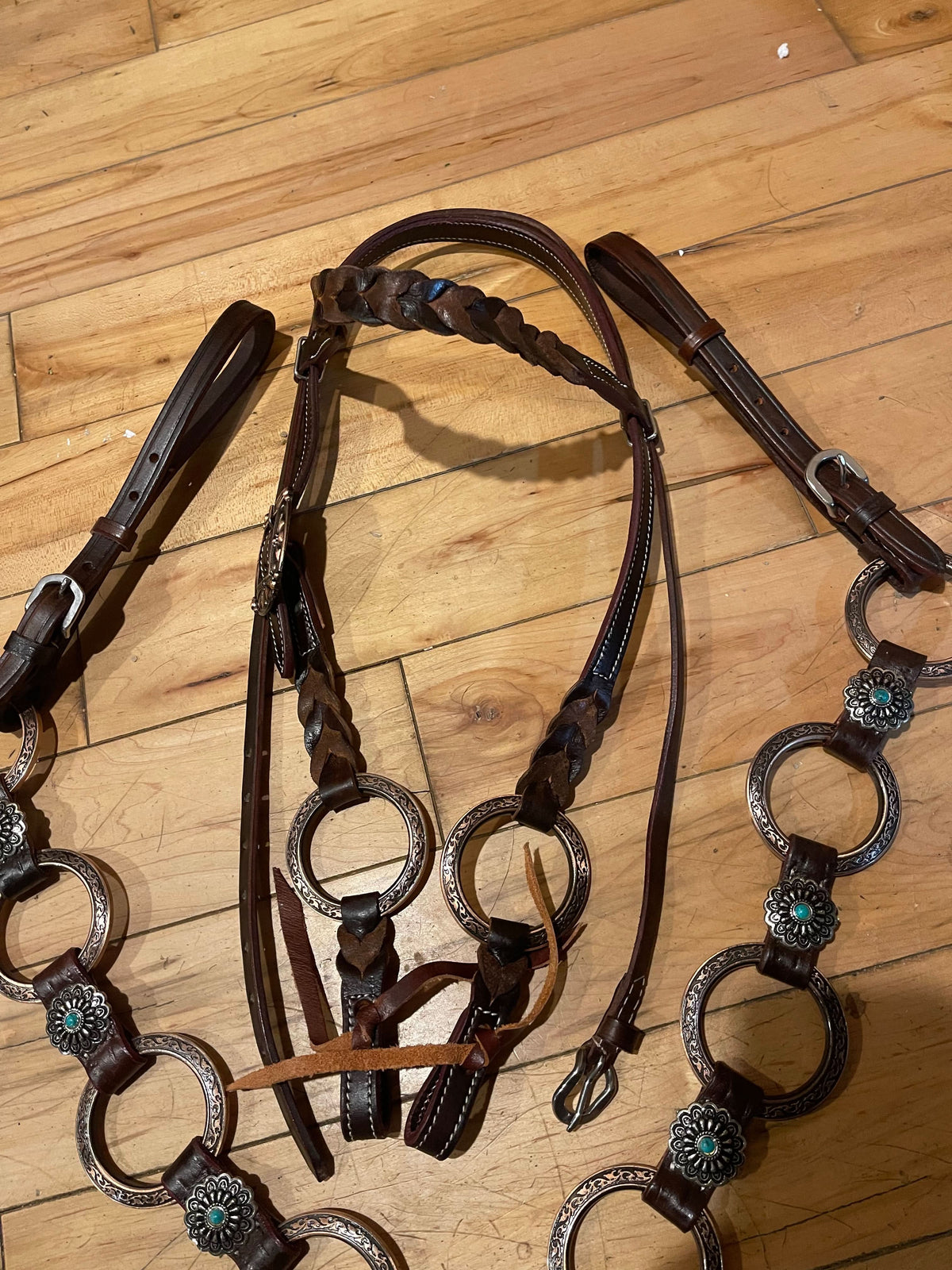 Made to Order Western Tack Set - Ring Style with Browband Headstall (BHT033)