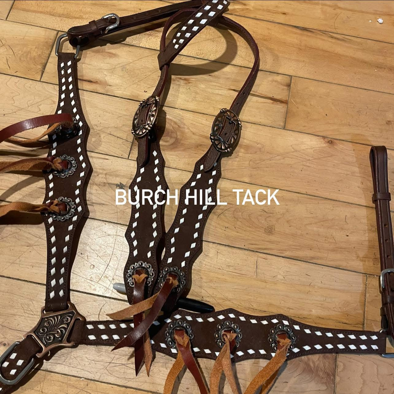 Made to Order Western Tack Set - Rough Out Fringe (BHT045)