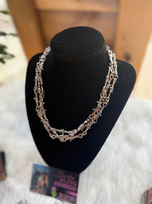 Barbwire Necklace