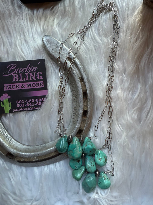 Genuine Turquoise Necklace