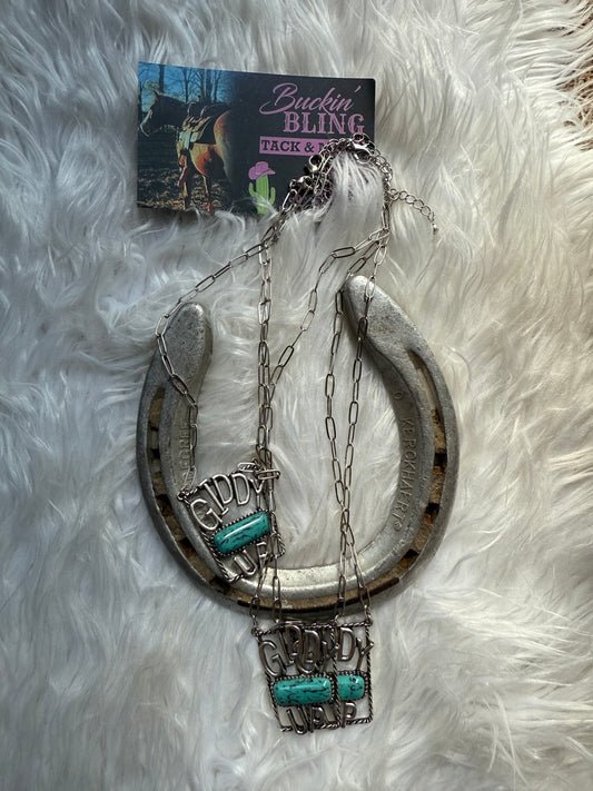 Giddy Up Necklace