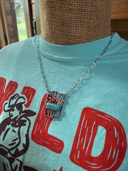 Giddy Up Necklace
