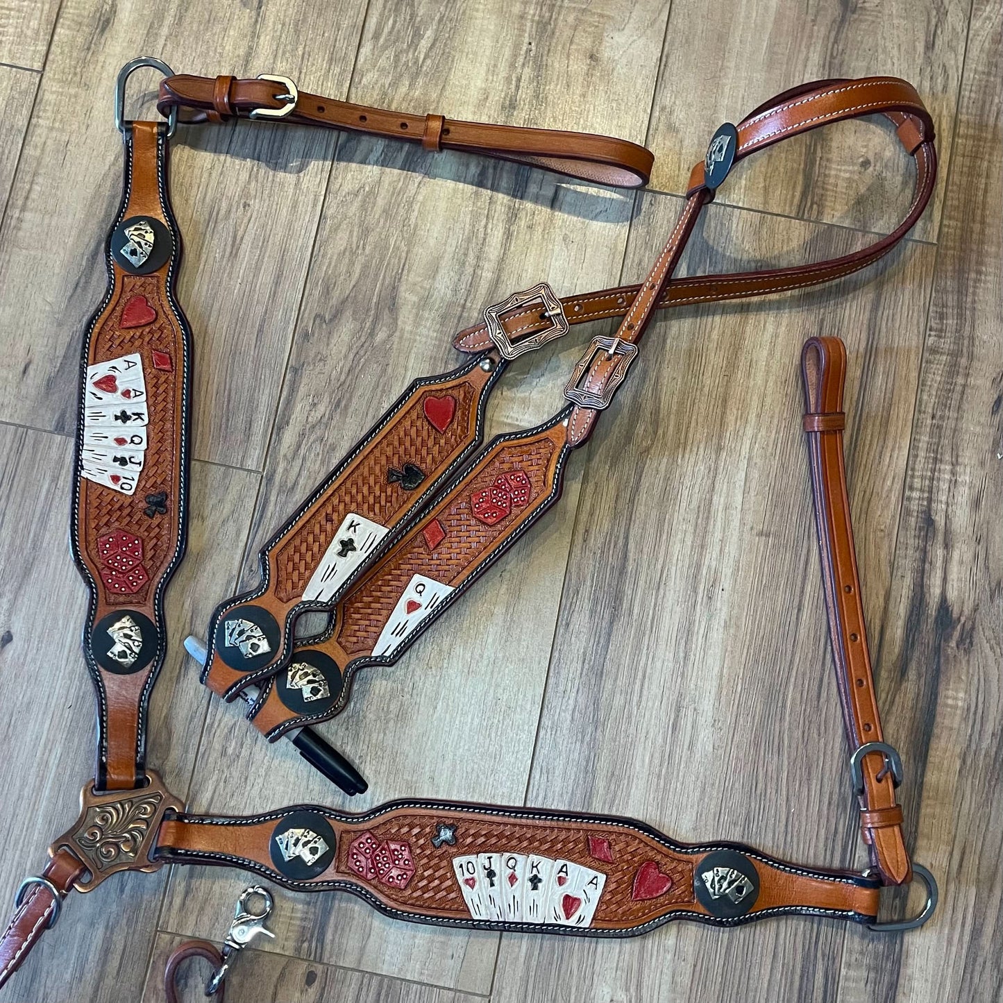 READY TO SHIP Western Horse Tack Set - Playing Card (BHT009)