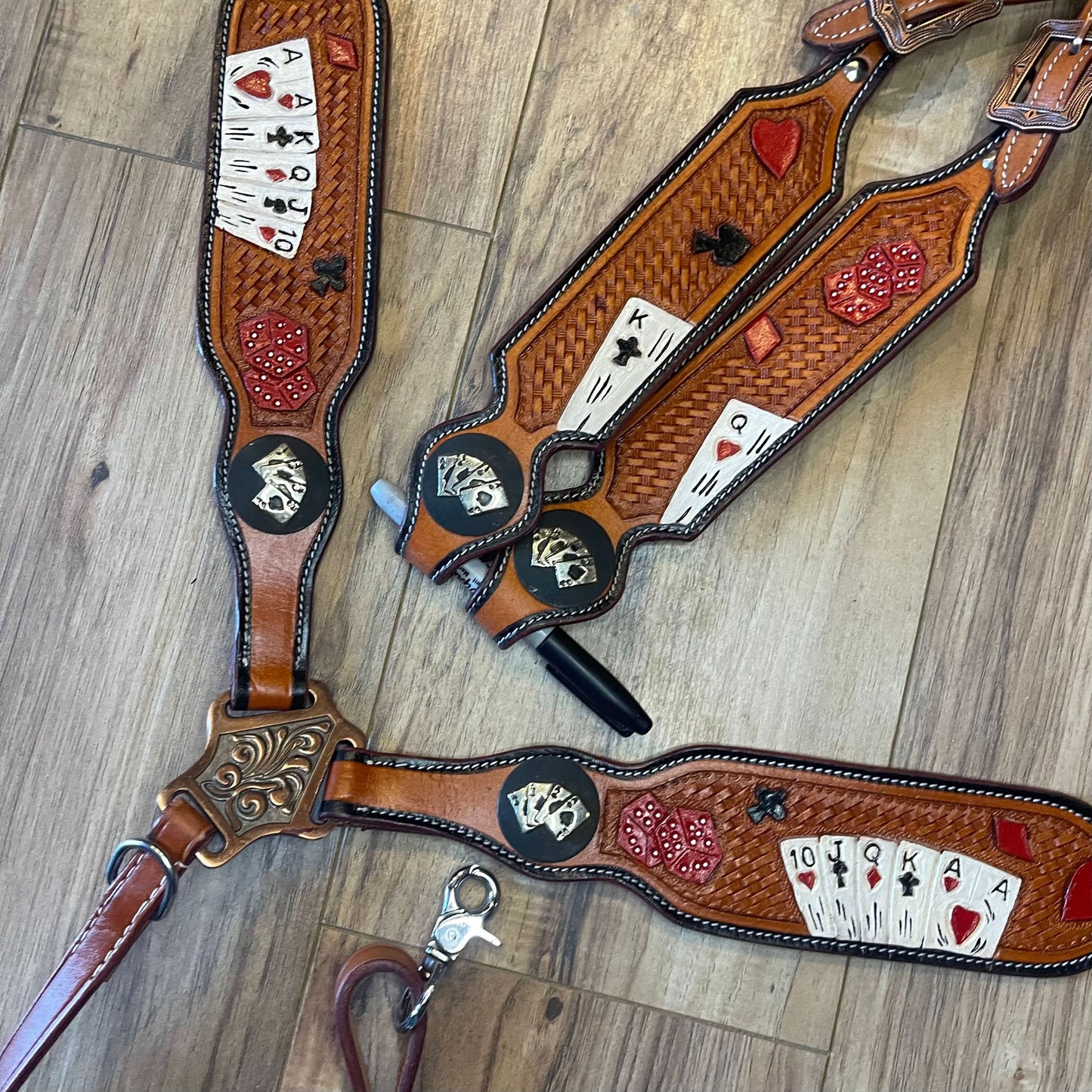 READY TO SHIP Western Horse Tack Set - Playing Card (BHT009)