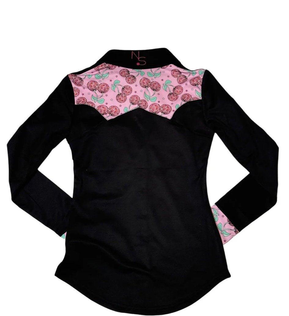 Cherry Snap Schooling Shirt