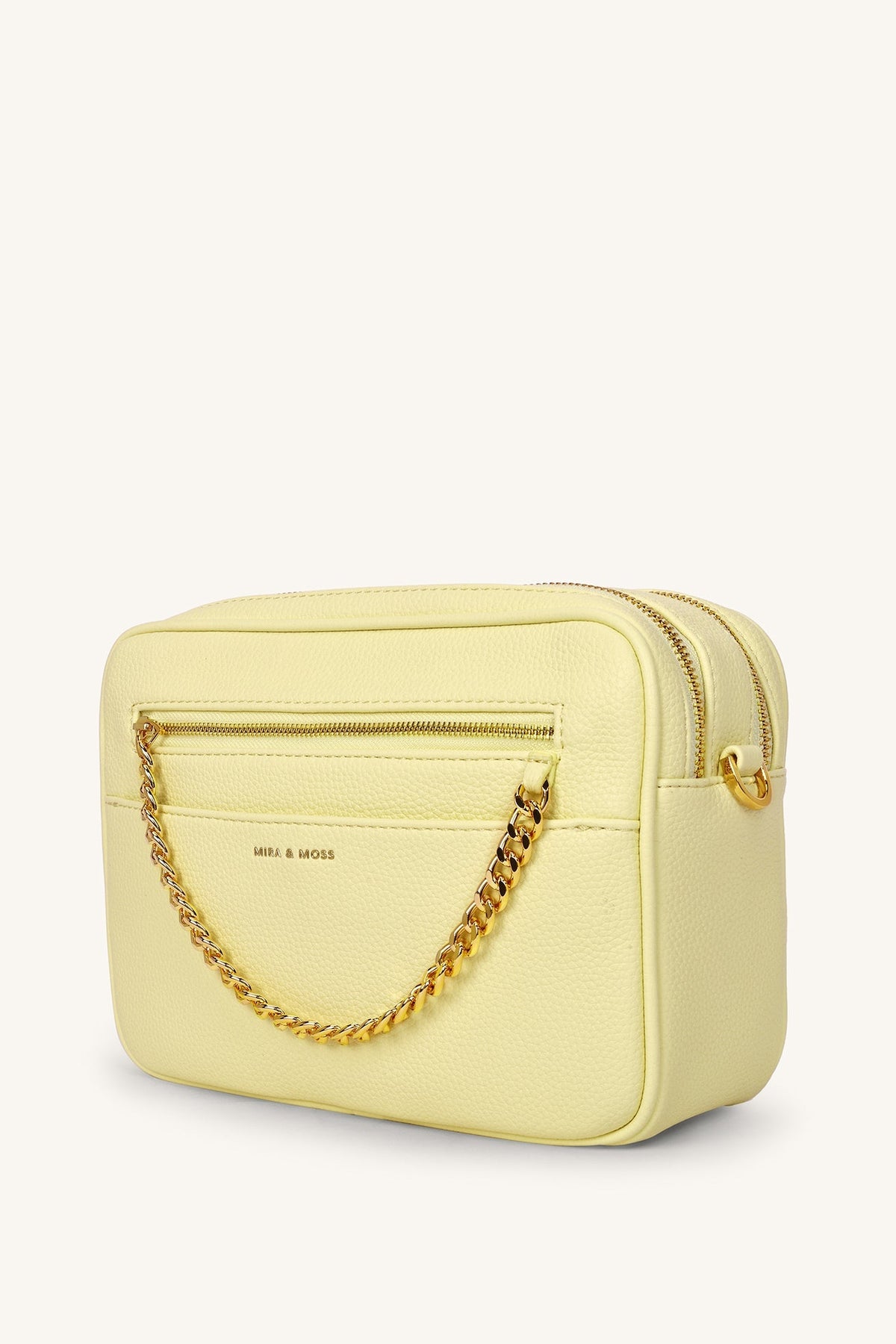 Mira & Moss Calista Crossbody Bag - Lemon Cream