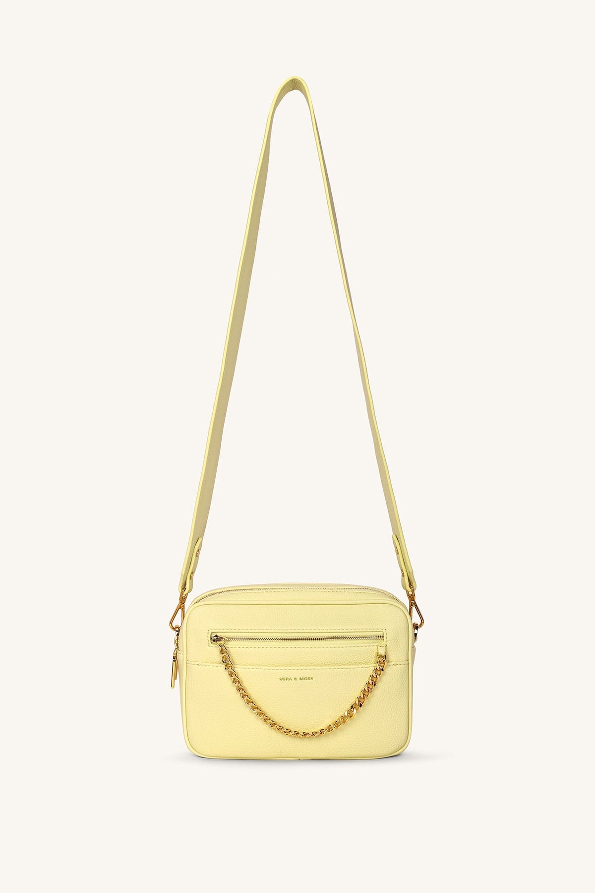 Mira & Moss Calista Crossbody Bag - Lemon Cream