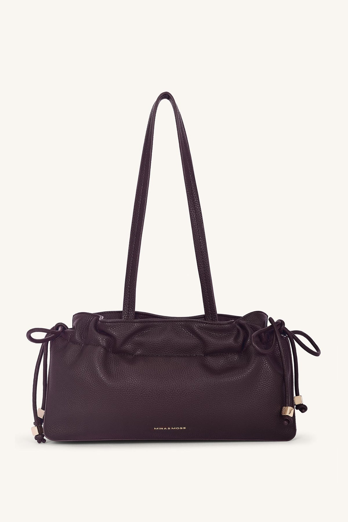 Mira & Moss Solene Drawstring Shoulder Bag - Cocoa