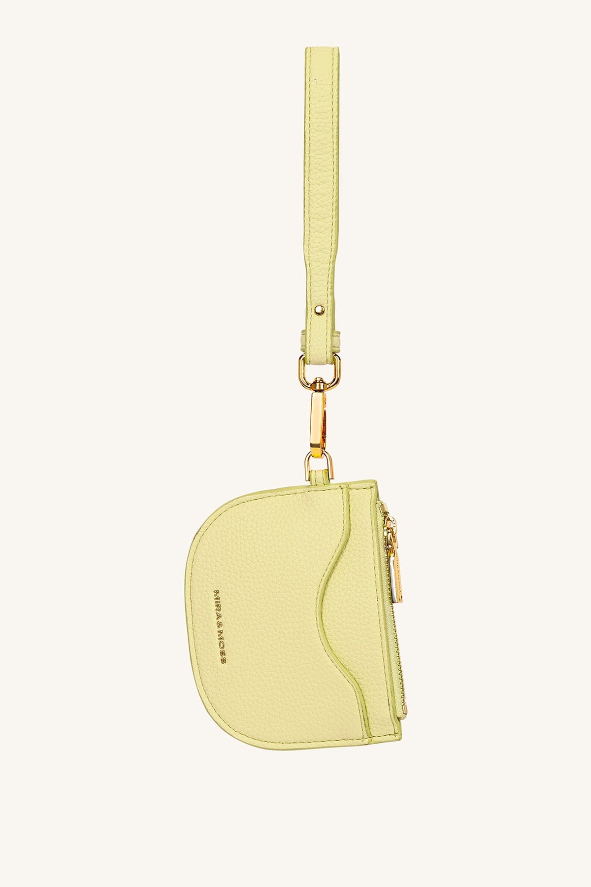 Mira & Moss Wristlet Pouch - Butter Yellow