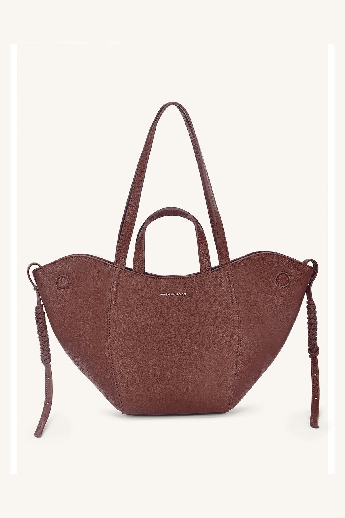 Mira & Moss Valencia Wing Tote - Chestnut
