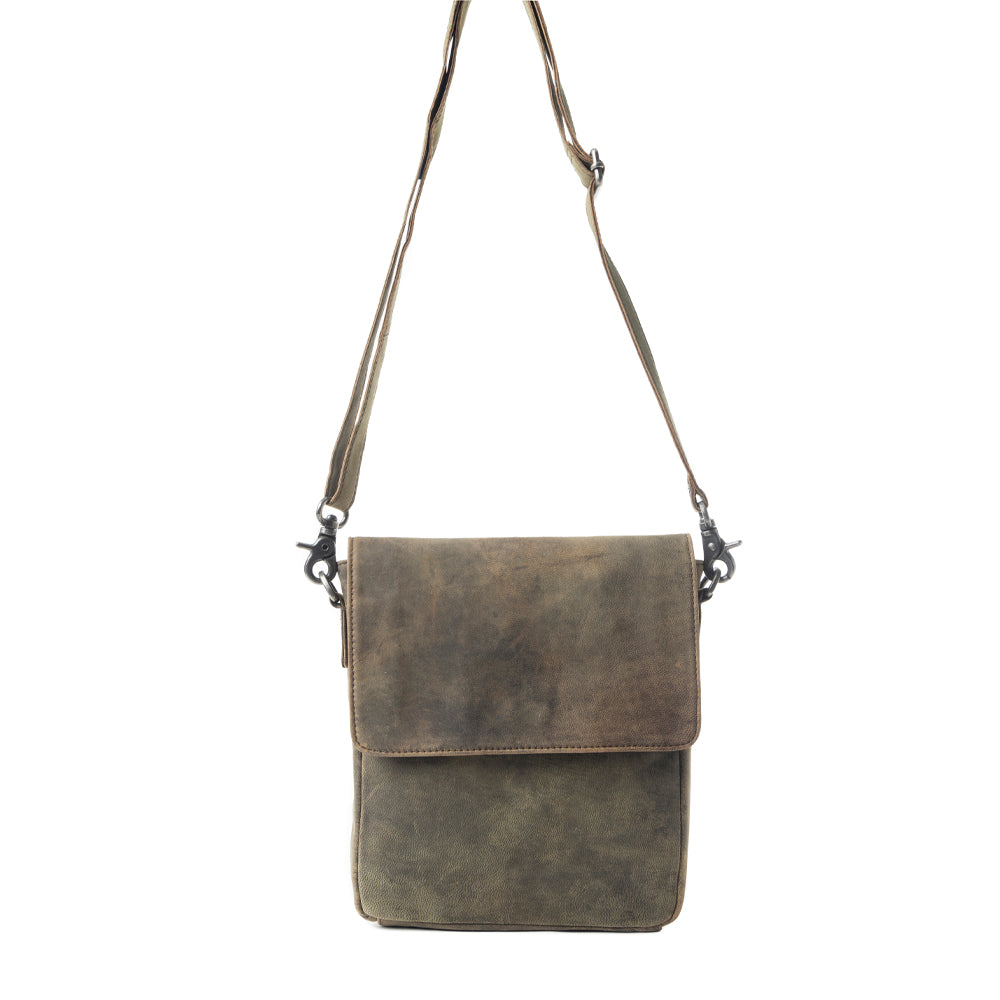 Mountain Heights Messenger Bag In Brown